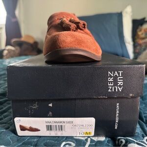 Nina, Cinnamon, Suede